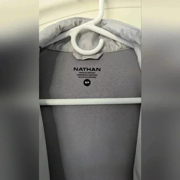 Women's Running Gray Jacket Small Nathan - Picture 5 of 8